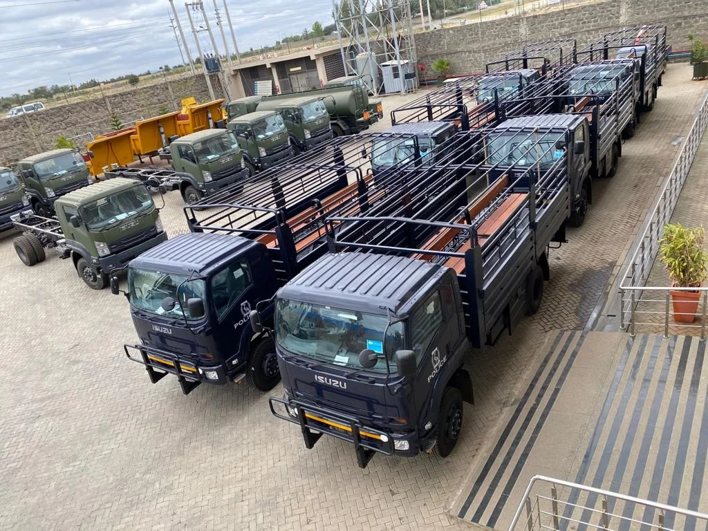 Shanga lorries